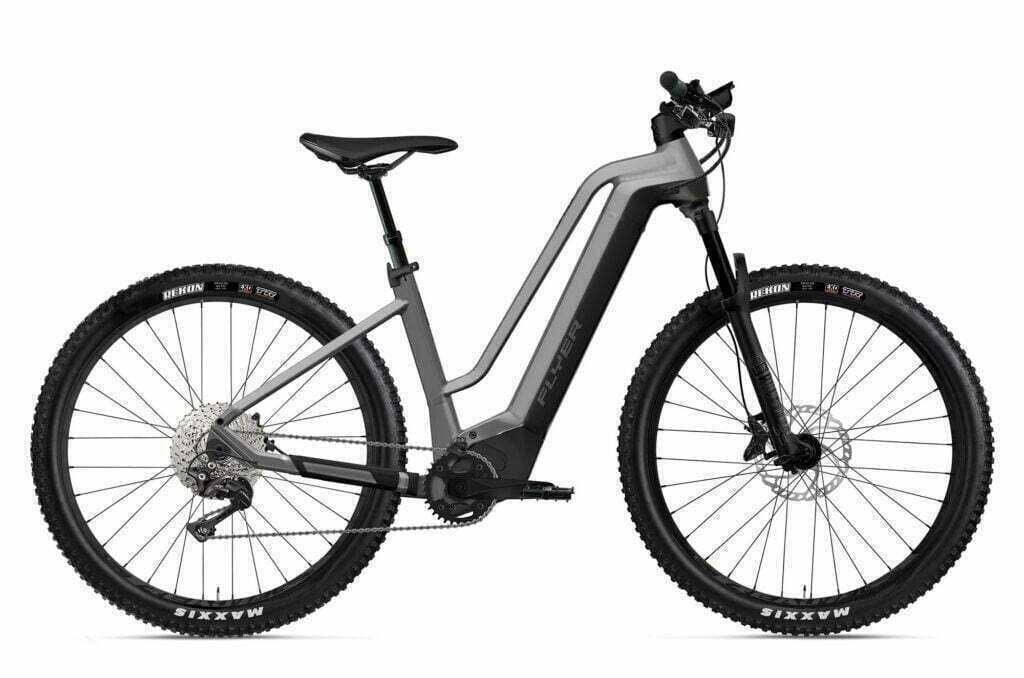 Uproc2 Comfort von FLYER (E-Bike | Mountain), Cast Silver - Black Gloss