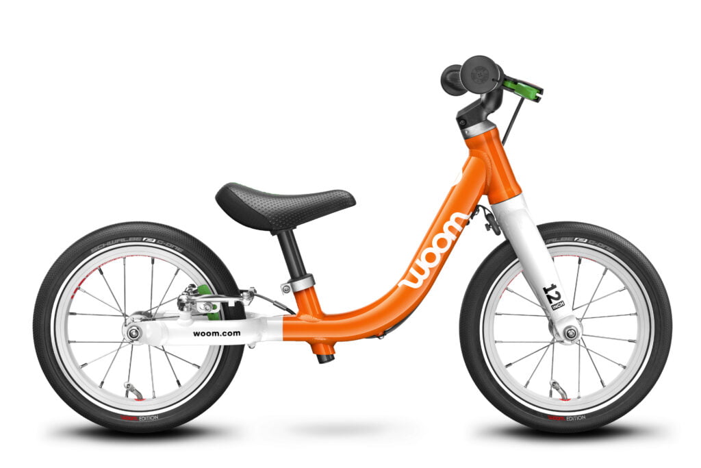 Original 1 Laufrad 12" von WOOM (Laufräder), Flame Orange