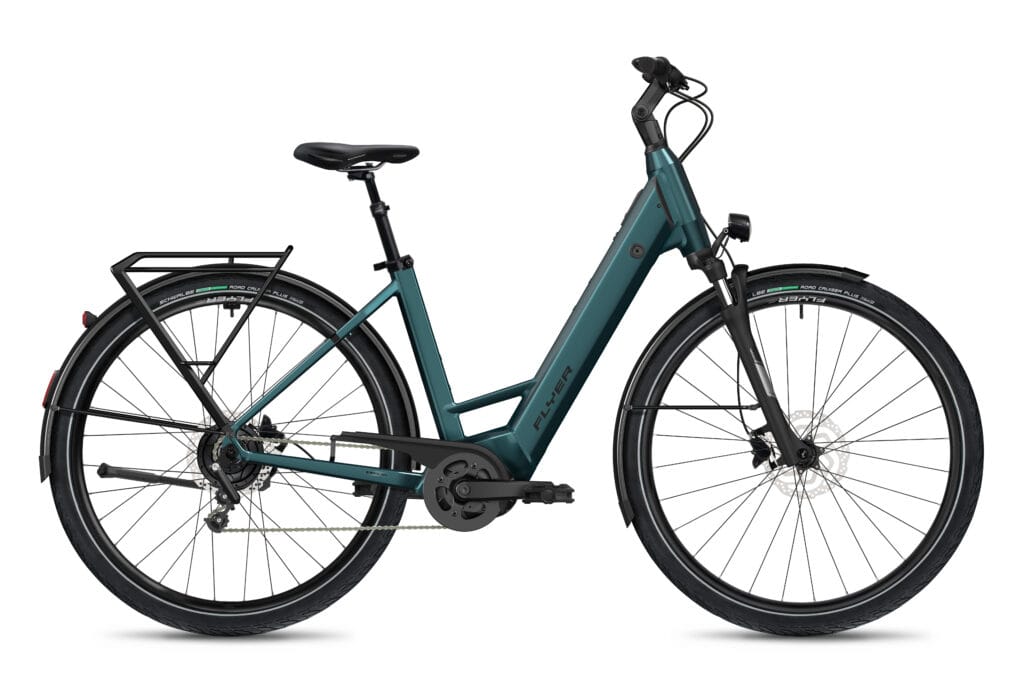 Gotour EL von FLYER (E-Bike | Tour), Jasper Green Gloss