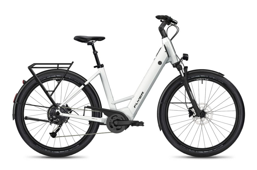 Gotour EL von FLYER (E-Bike | Tour), Pearl White Gloss