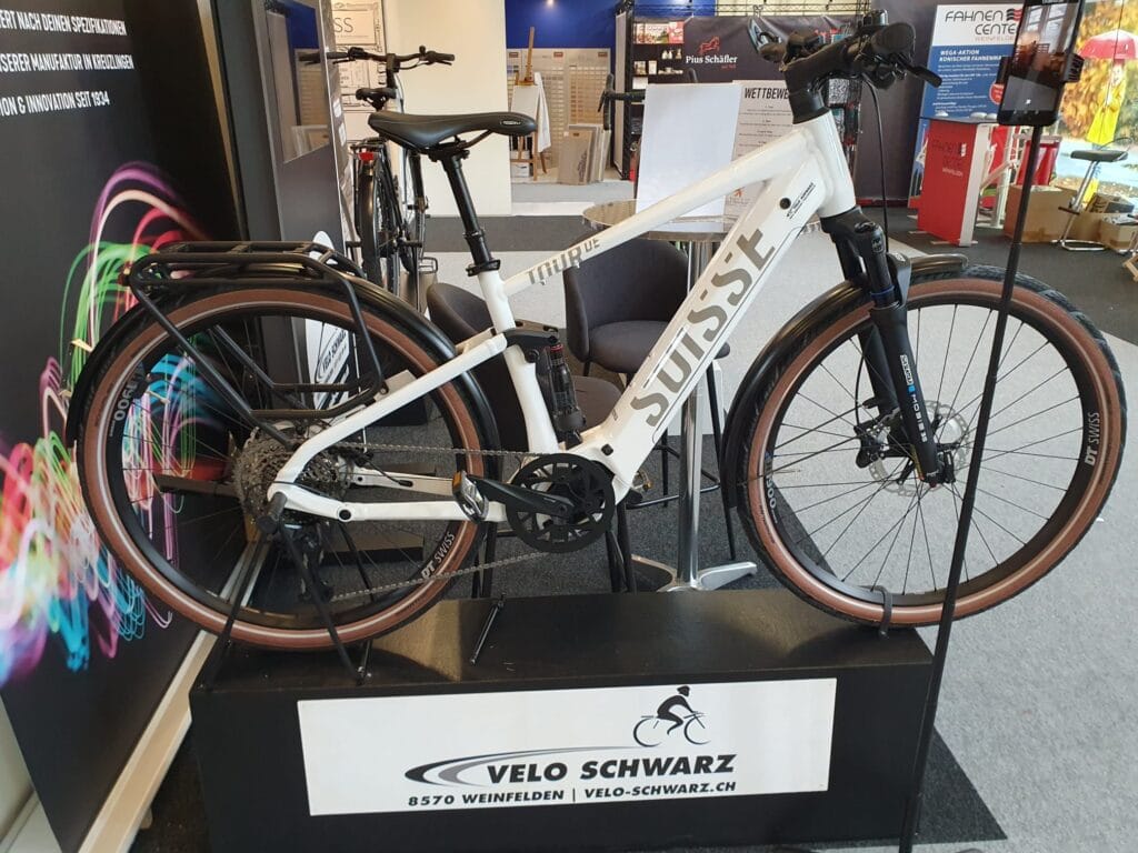 Velo Schwarz - Messestand in der Gwerblerhalle 11, Wega 2025