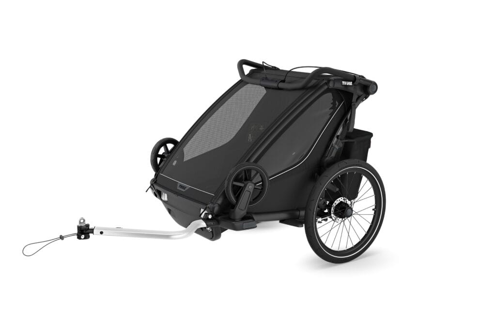 Sport 2 Double von THULE CHARIOT (Fahrrad Anhänger) Black