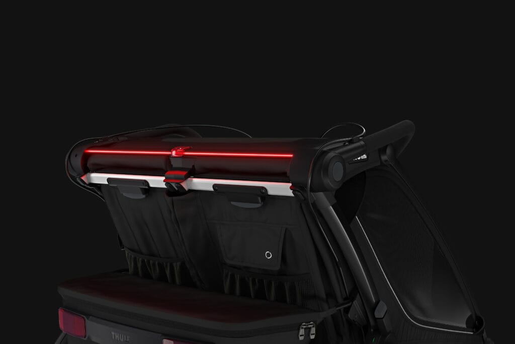 Sport 2 von THULE CHARIOT (Fahrrad Anhänger) Rücklicht