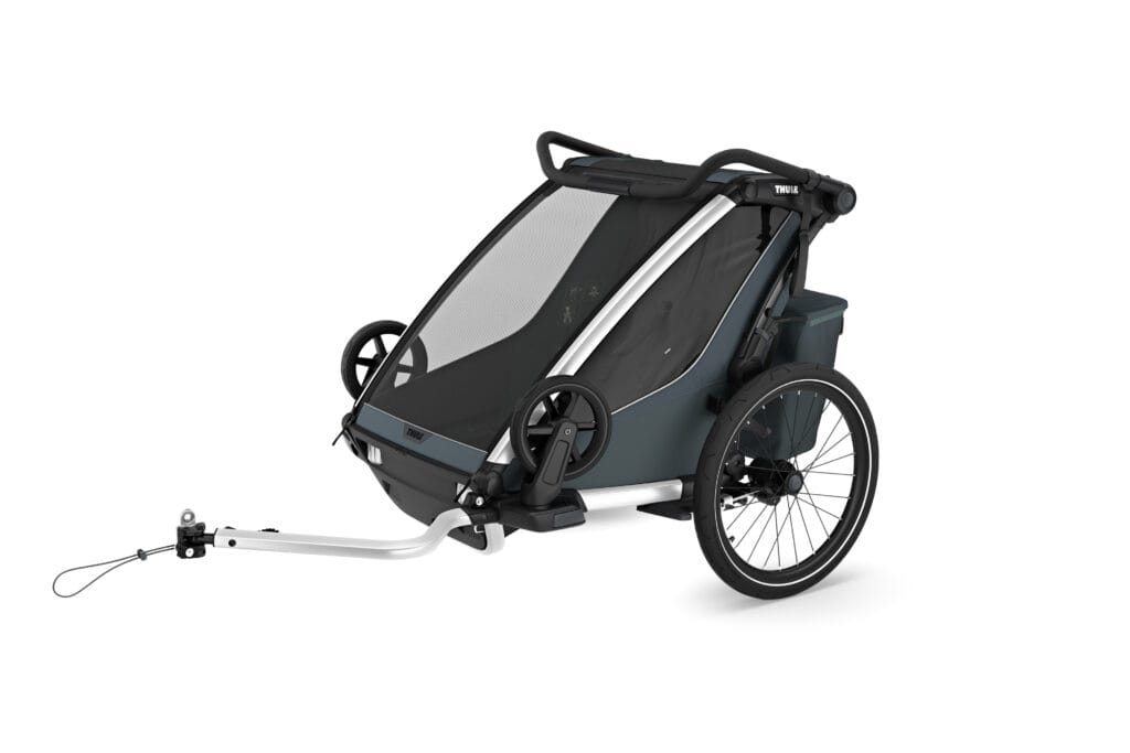 Cross 2 Double von THULE CHARIOT (Fahrrad Anhänger) Dark Slate