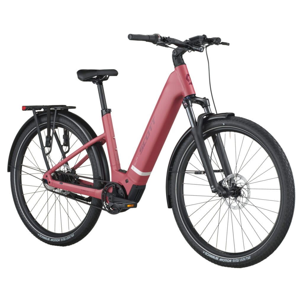 Sub Tour 10 Wave eRide von SCOTT (Urban eRide) Magenta Red
