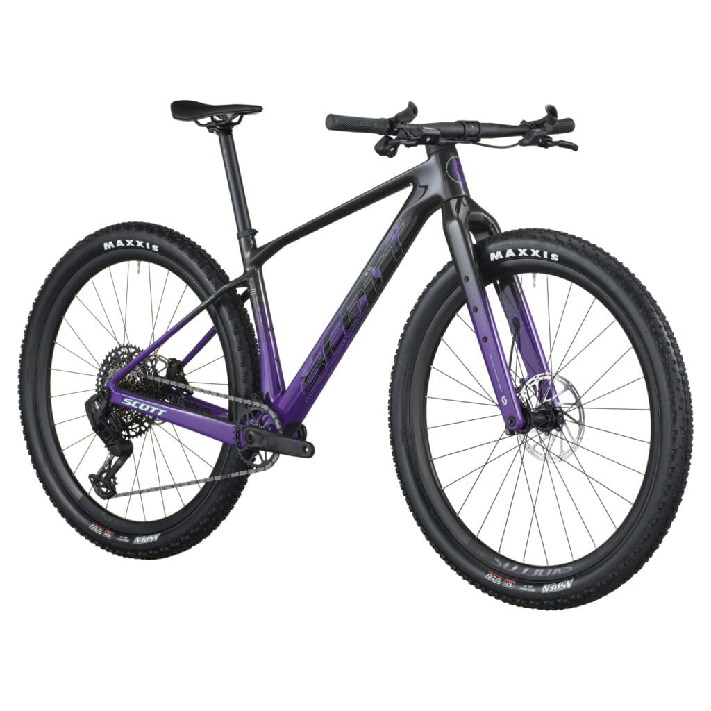 Scale Gravel 10 von SCOTT (Road | Gravel Ride) Carbon Black - Indigo Purple